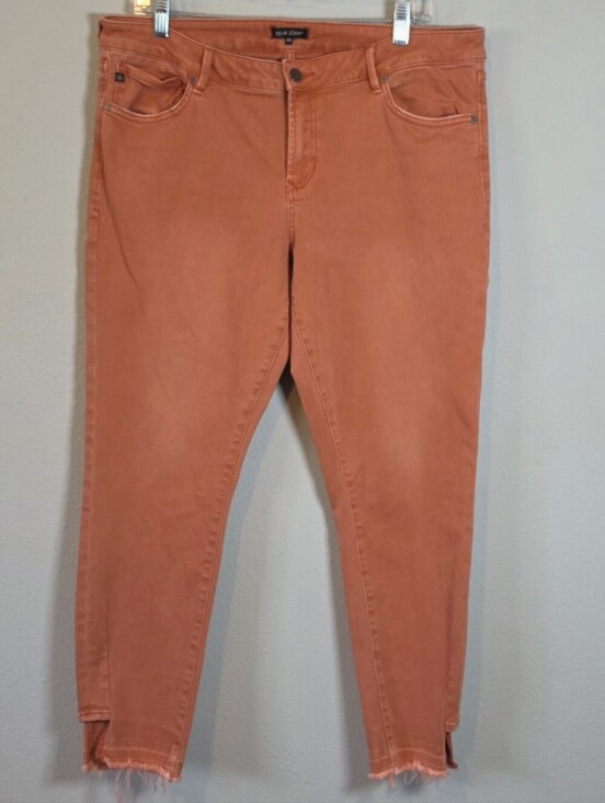 Dear John Denim - Dear John Joyrich Comfort Stretch Jeans Terracotta Rust 32 Boho Chic